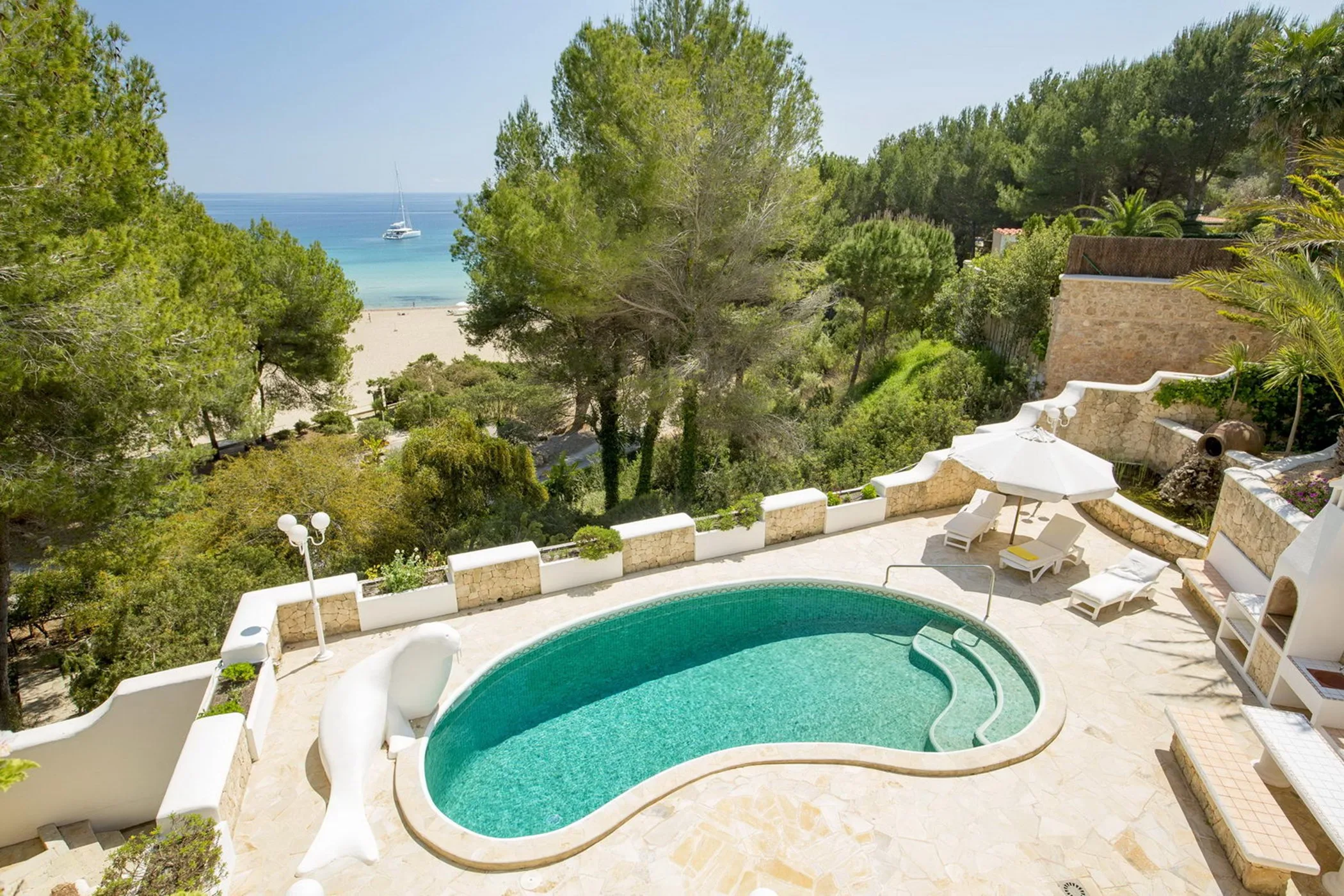 The Beach House Cala LLenya — san-carlos