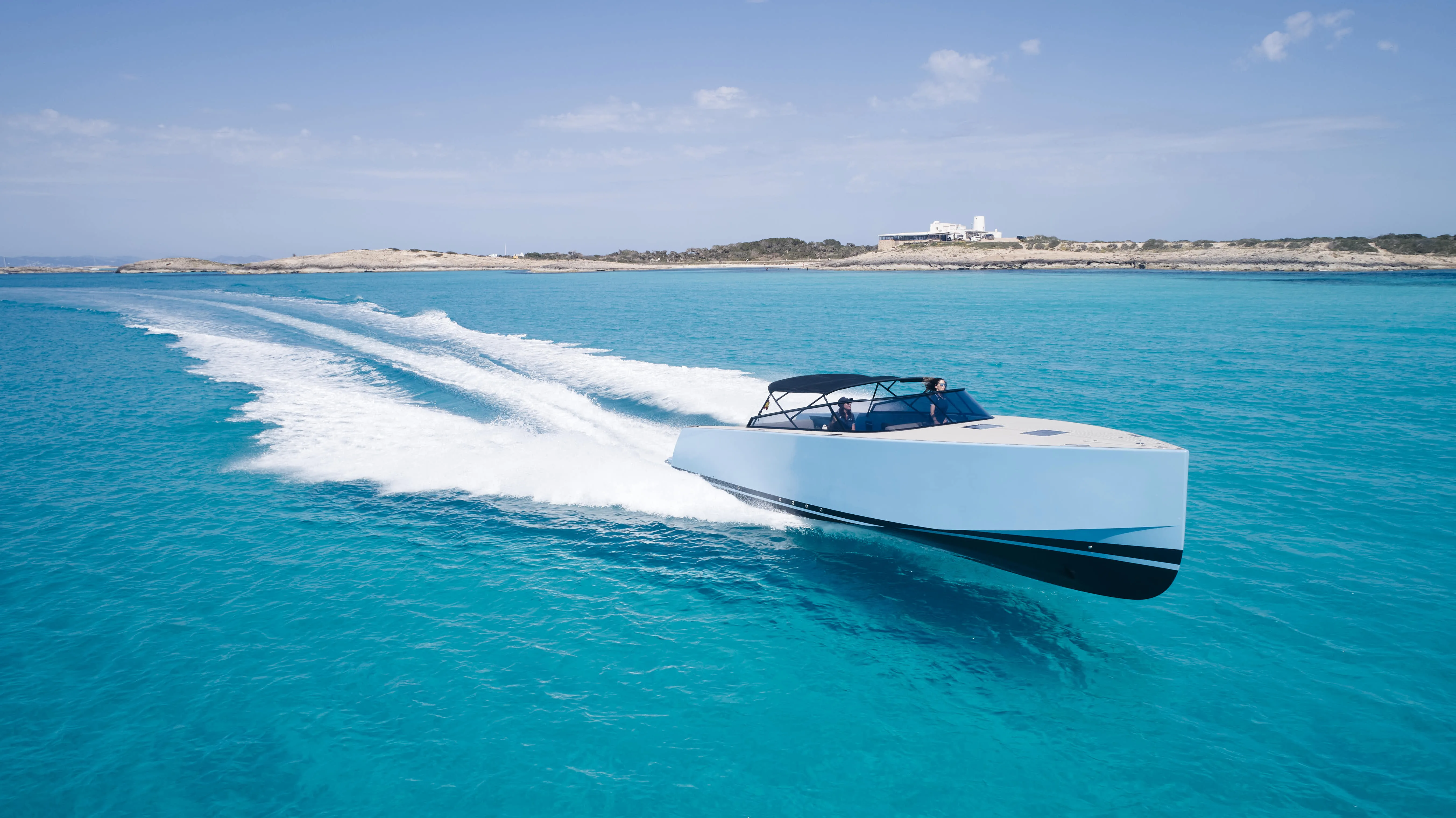40 Van Dutch "Blue Steel" — Ibiza Marina Botafoch