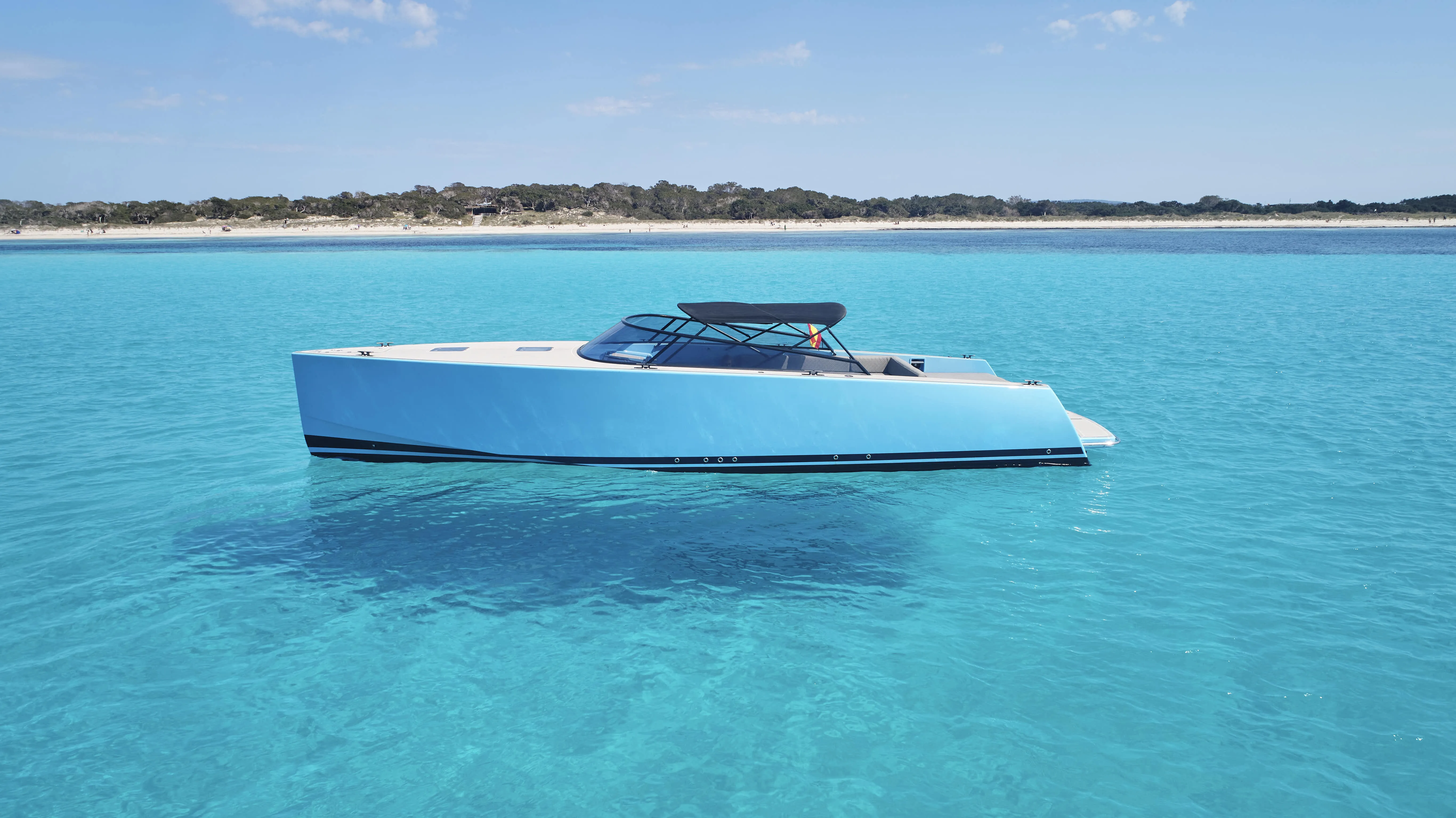 40 Van Dutch "Blue Steel" — Ibiza Marina Botafoch