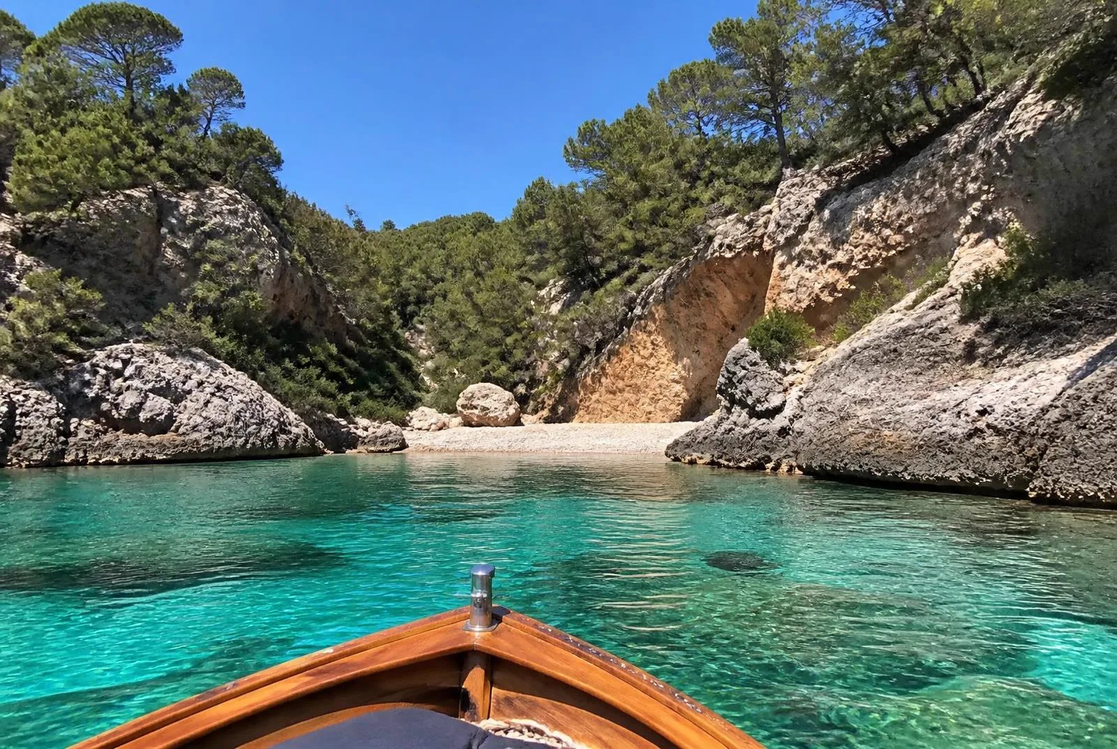 Secret Coves You Reach by Boat